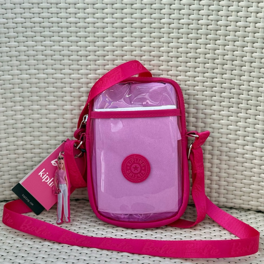 Kipling Tally Barbie Clear Crossbody